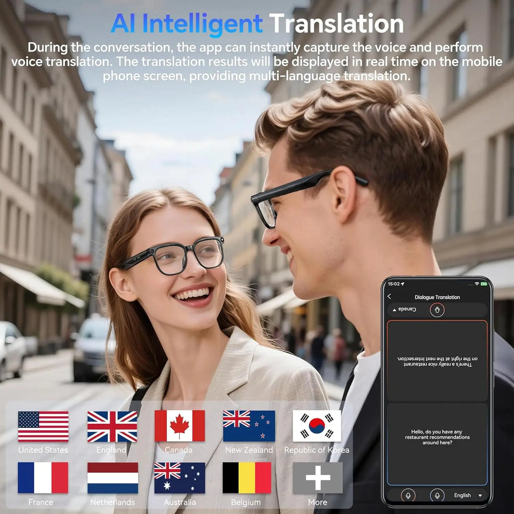 Tukie M02S AI Smart Glasses 2026 (Standard Version)